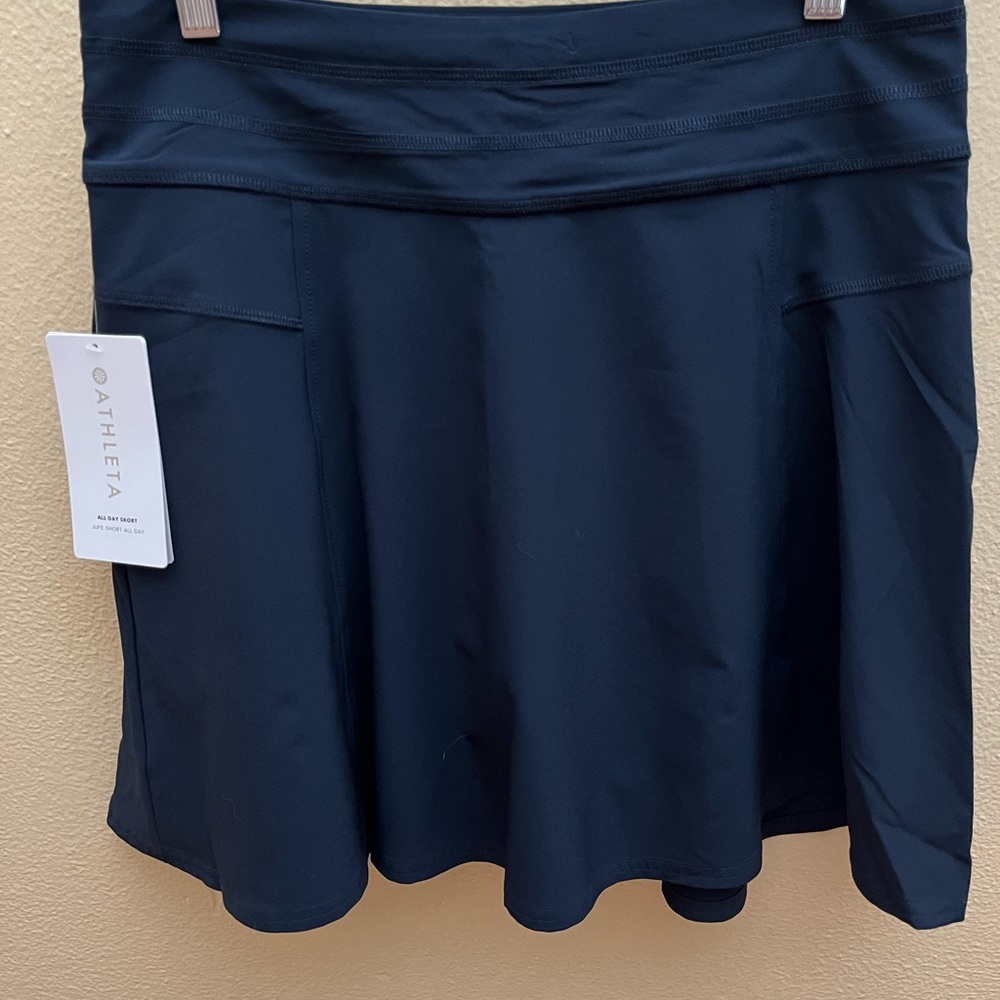 Athleta All Day Skort Navy Size 4 - Picture 14 of 15